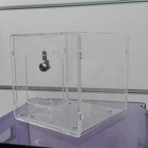 Urna piccola in plexiglass trasparente