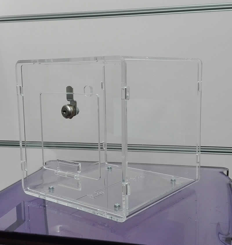 Urna piccola in plexiglass trasparente