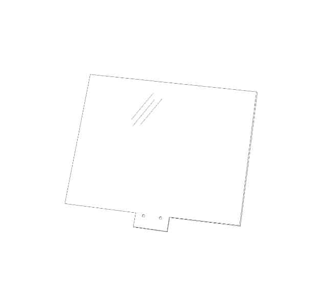 Porta documenti plexiglass formato a3  disegno